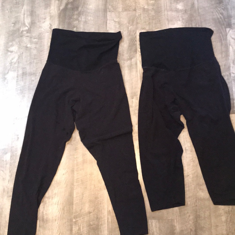 Motherhood maternity - 1 pair capri 1 pair legging
